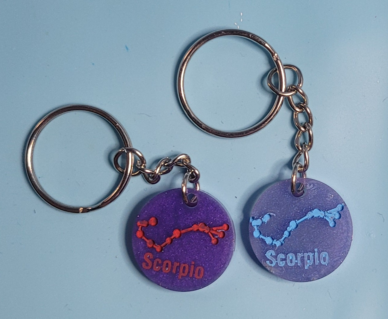 Zodiac keychains