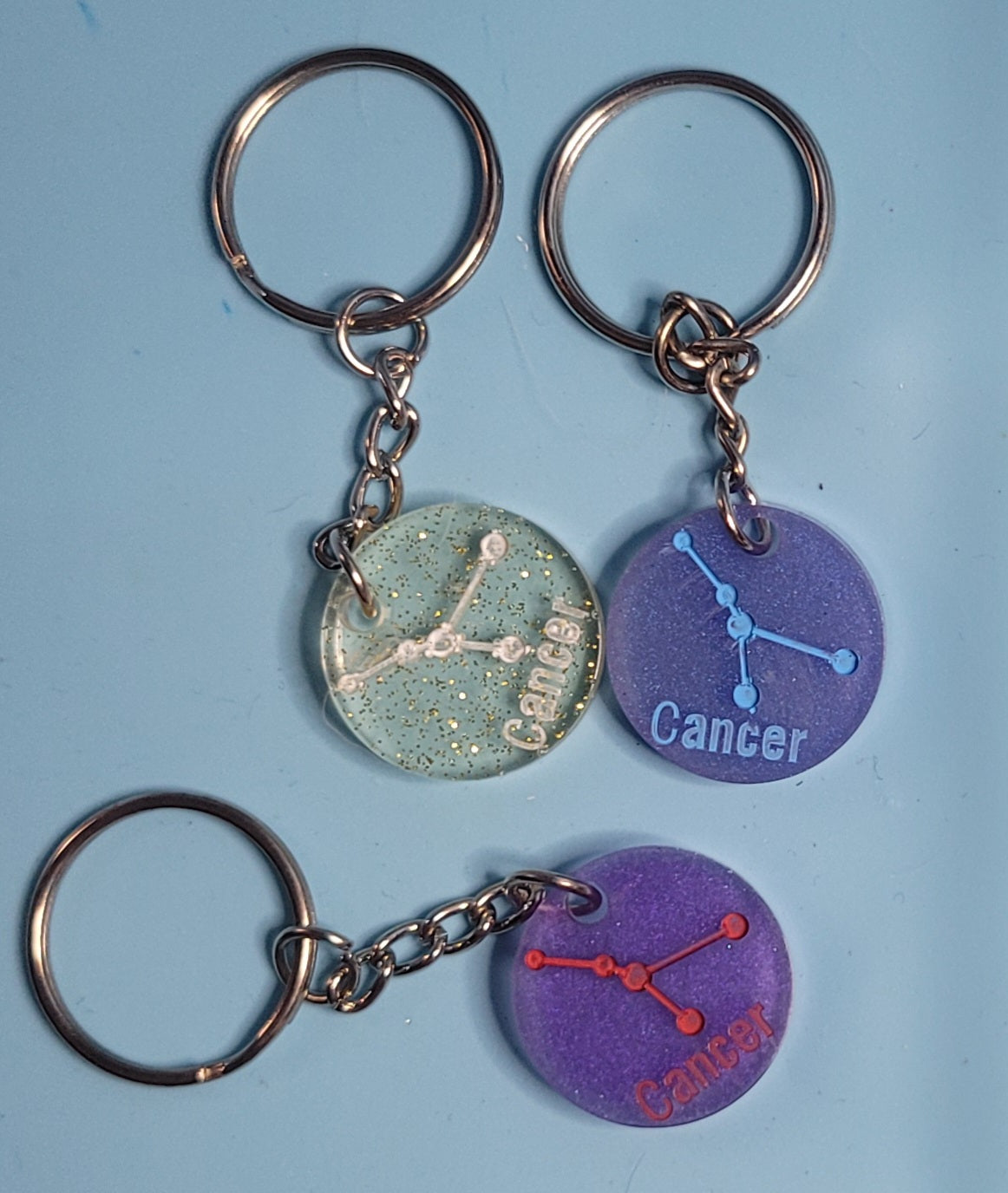 Zodiac keychains