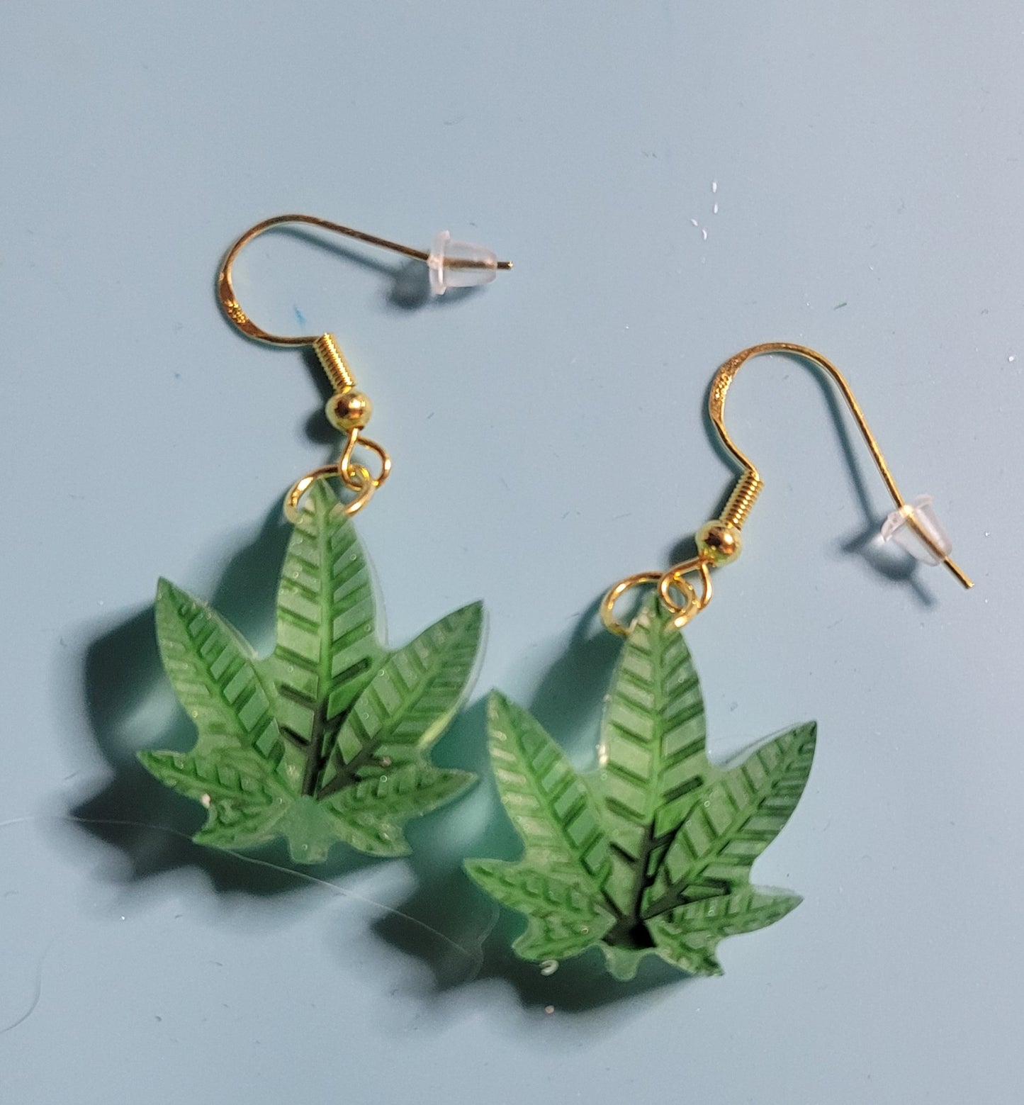 Leaf earrings