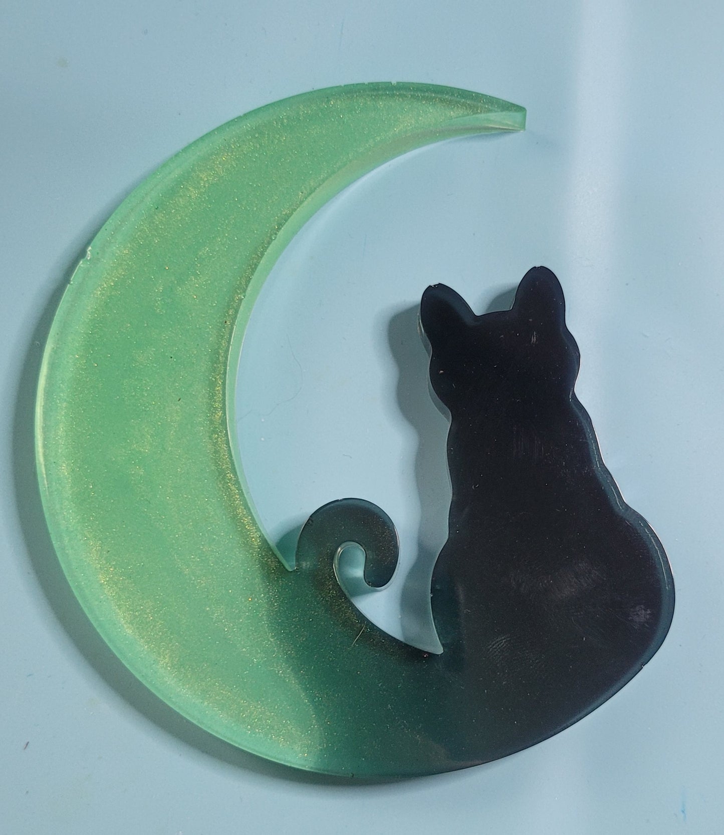 Animal and moon