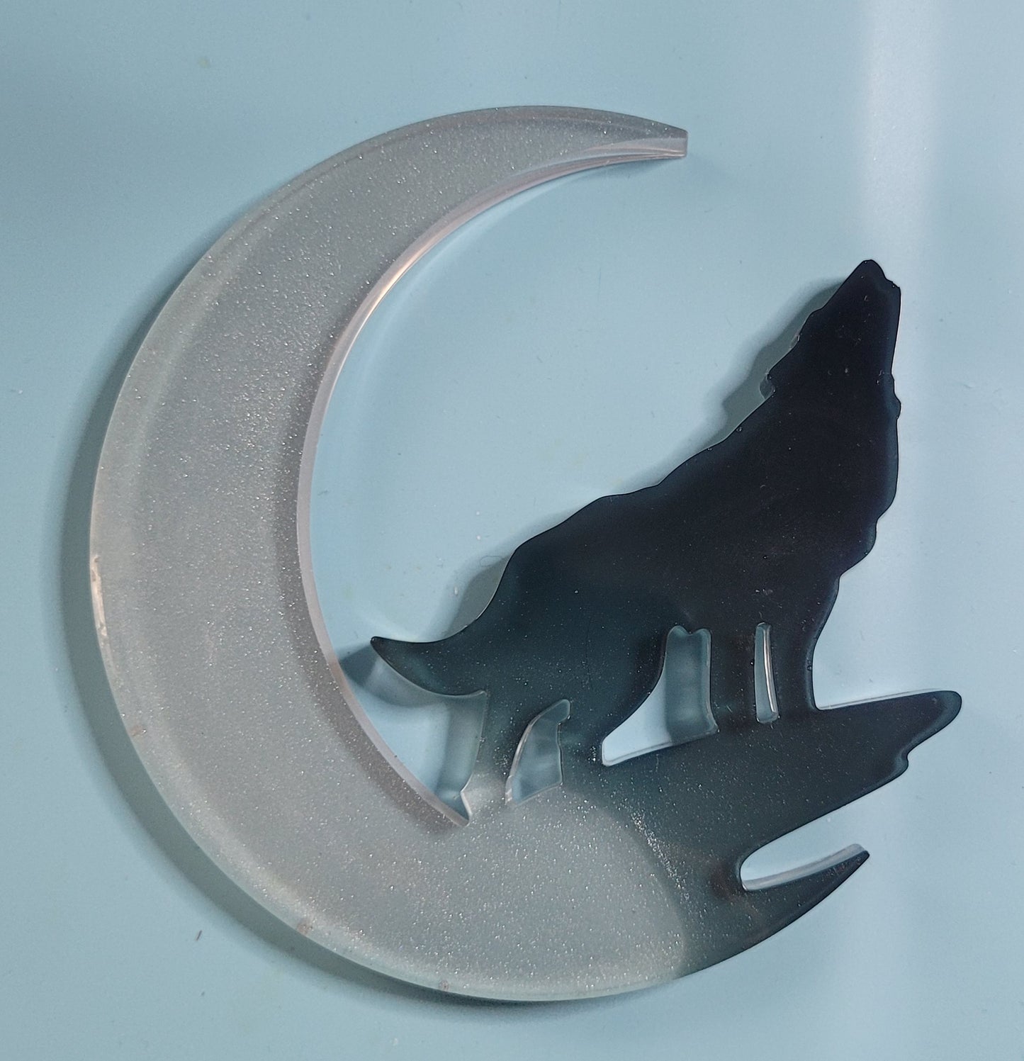 Animal and moon