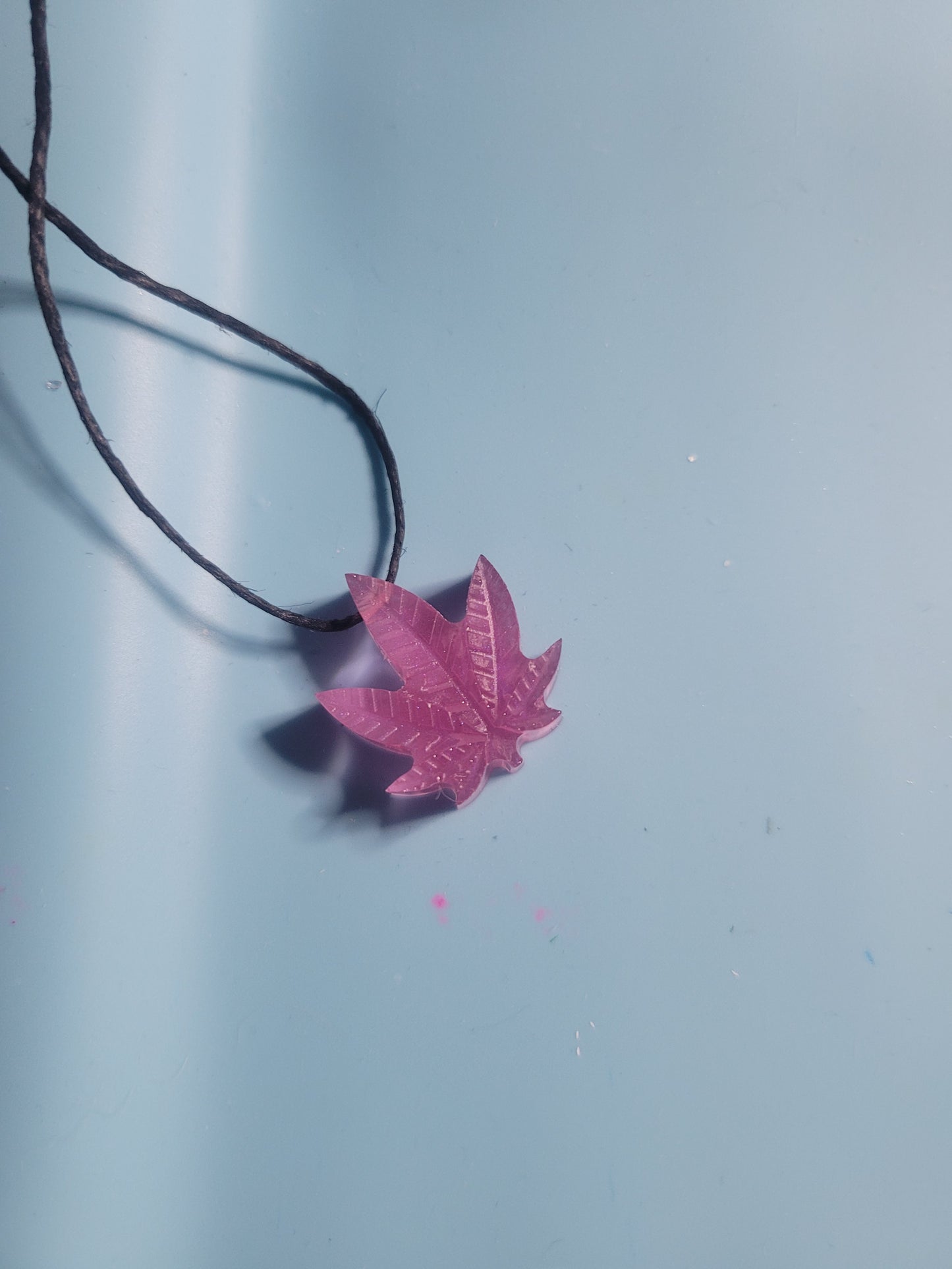 Leaf necklaces