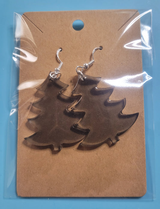 Christmas tree earrings