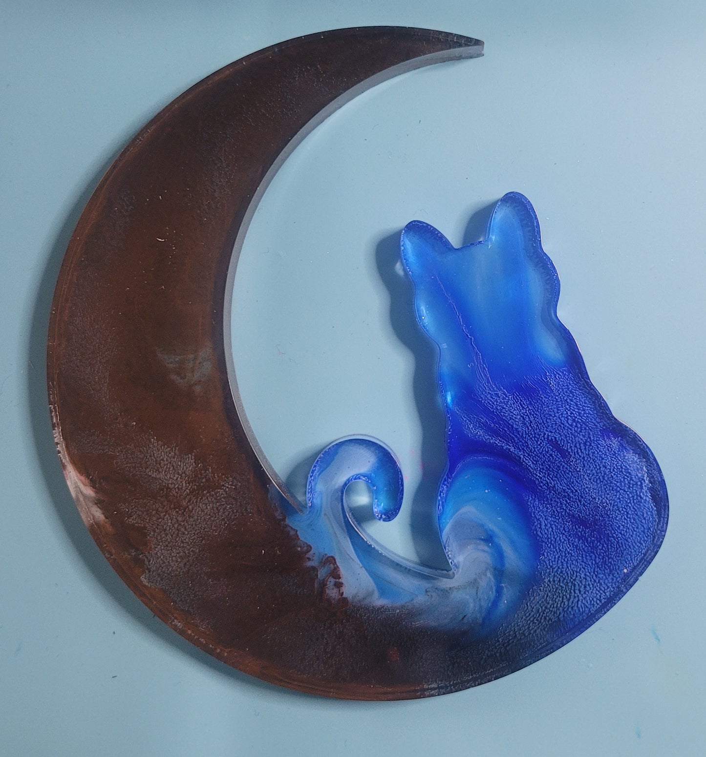 Animal and moon