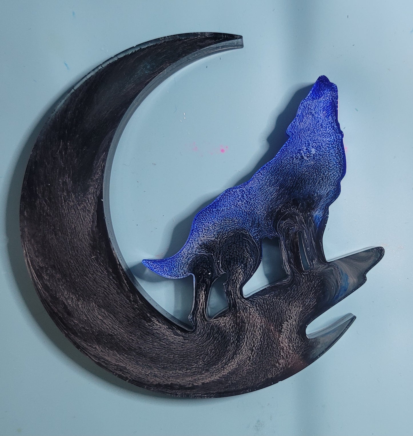 Animal and moon